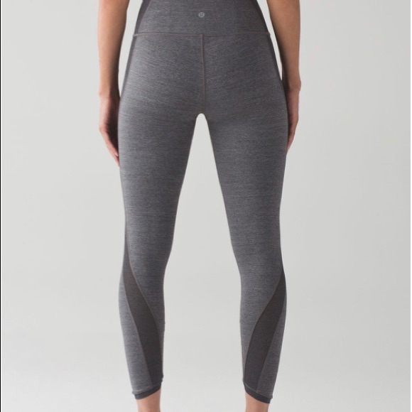 Grey Special Edition Lululemon Leggings 25” - Picture 2 of 9